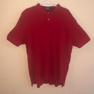 Red Polo Tee